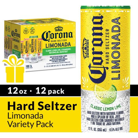Corona Hard Seltzer Limonada 12 OZ 12Pk